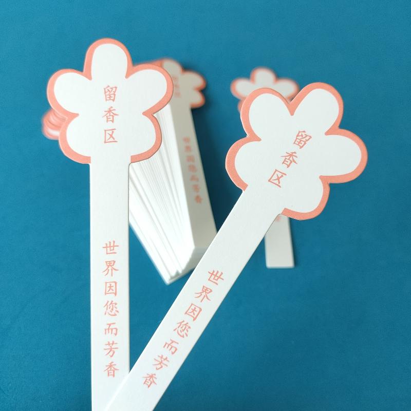 10장 꽃 모양 향수 테스트 스트립(빈 필기 공간 포함 - Home Fragrance Flowers 리뷰 및 가격
