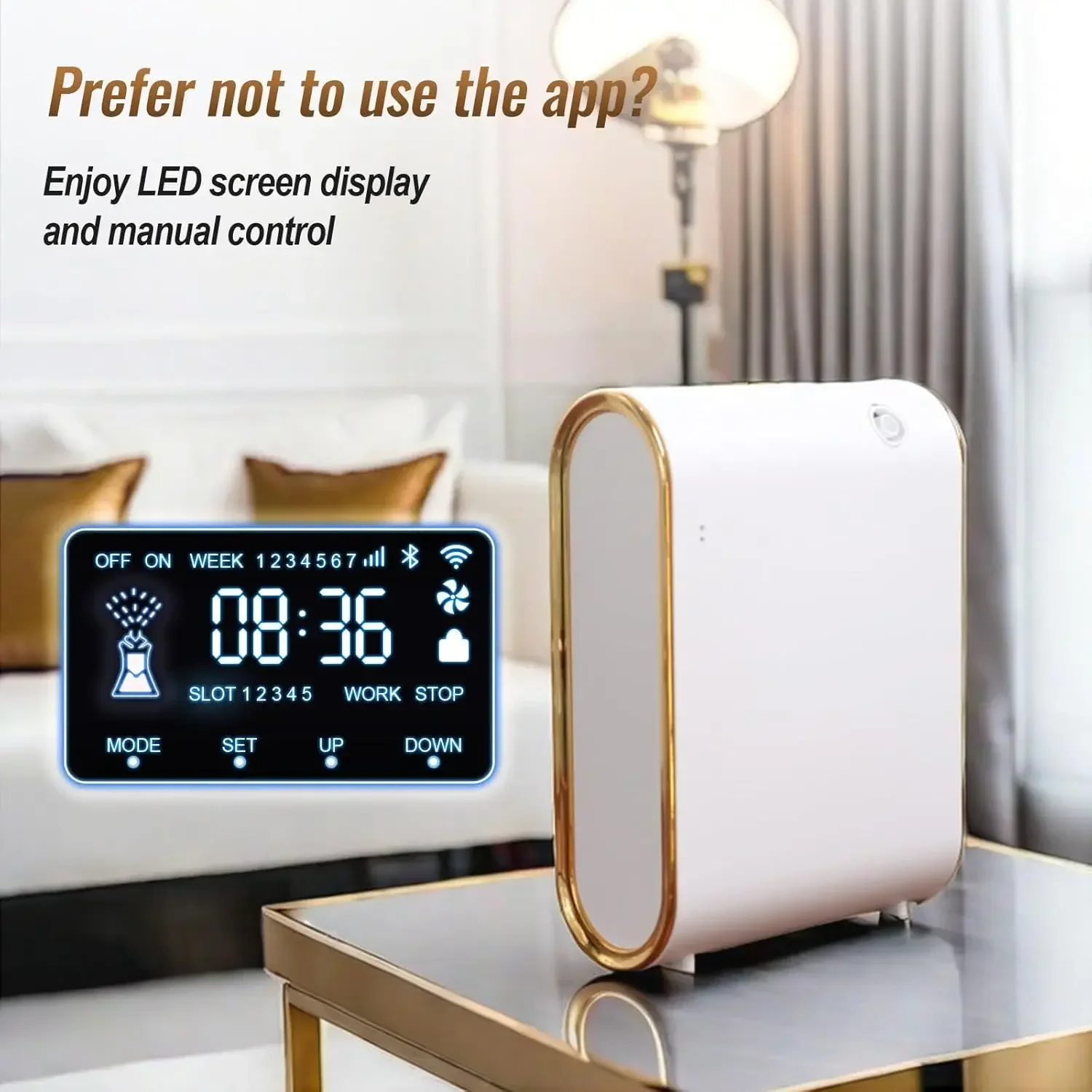 물이 없는 방 향수 디퓨저 스마트 아로마 디퓨저 기계  - Home Fragrance Electric Diffuser 리뷰 및 가격